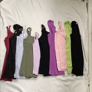 TEN tank tops!!!
